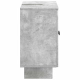 Bathroom Sink Cabinet EDE Concrete Grey 59.5 x 31.5x 59 cm 895908