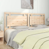 Bed Headboard 205.5x4x100 cm Solid Pine Wood 817960