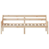 Day Bed without Mattress 90x200 cm Solid Wood Pine 842830