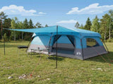 Family Tent Blue 500 x 400 x 230 cm Polyester and Steel 42028502