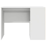 Desk with Shelf White 102 x 50 x 75 cm Engineered Wood 869538
