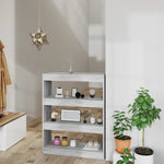 Book Cabinet/Room Divider Grey Sonoma 80x30x103 cm Engineered wood 813618