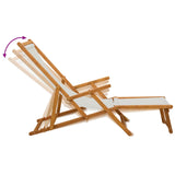 Folding Sun Lounger 2 pcs 3 Position Solid Eucalyptus Wood 3407822
