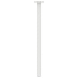 Console Table Legs 4 pcs White 72 cm Steel 4012493
