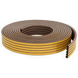 Self-Adhesive Window Seal Brown 12 x 10 mm 100 m EPDM Foam 42038189