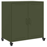 Sideboard Olive Green 68x39x72 cm Steel 846660