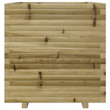Garden Planter 70x70x72.5 cm Impregnated Wood Pine 3282588