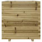 Garden Planter 70x70x72.5 cm Impregnated Wood Pine 3282588