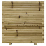 Garden Planter 70x70x72.5 cm Impregnated Wood Pine 3282588