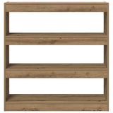 Book Cabinet Artisan oak 100 x 30 x 103 cm Engineered Wood 862725