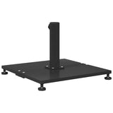 Outdoor Umbrella Base Adjustable Black 45 x 45 x 31 cm Steel 42009946
