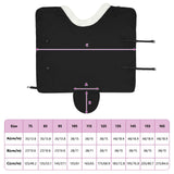 Horse Blanket Black 115 cm Polar fleece 42013371