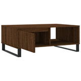 Coffee Table Brown Oak 90x60x35 cm Engineered Wood 827075