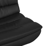 Swivel Chair Black 63 x 75 x 76 cm PU 42007339