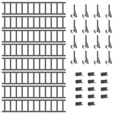 Roof Snow Guard Anthracite 800 x 29.5 x 34.5 cm Steel 42028451
