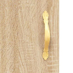 Wall Mounted Cabinets 2 pcs Sonoma Oak Engineered Wood 3197924