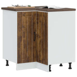 Kitchen Corner Base Cabinet Lucca Smoked Oak Engineered Wood 853752