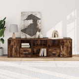 Corner Cabinet Smoked Oak 160x40x45 cm Engineered Wood 3307823