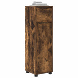 Bathroom Cabinet Smoked Oak 30.5 x 30 x 101 cm Engineered Wood 888742