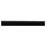 Screw-on Door Brush Seals 12 pcs Brown 100 cm Aluminium Alloy 42019449