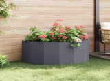 Planter Anthracite 120 x 60 x 50 cm Steel 883705