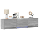 TV Cabinet with LED with LED Grey Sonoma 165 x 34 x 40 cm 3418719