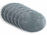 Cushion Cover 6 pcs HEERLEN Light Blue 60 cm Chenille Fabric 922960