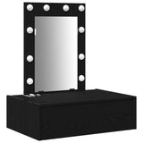 Dressing Table Black 60 x 40 x 70 cm Engineered Wood 865218