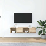 TV Cabinets 2 pcs Sonoma Oak 60x31x25.5 cm Engineered Wood 861441