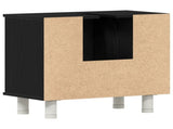 Bathroom Cabinet Black Oak 60 x 32 x 54 cm Engineered Wood 862514