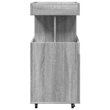 Bar Cart Grey Sonoma 50x41x89 cm Engineered Wood 848267