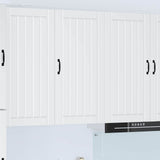 Wall Cabinet LUCCA White 50 x 31 x 100 cm Engineered Wood 885125