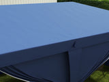 3x6m Pop-Up Gazebo, with Curtain Walls and Windows, Blue T3398P551614