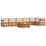 Outdoor Sofa Set 7 pcs Natural 3373564