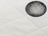 Weighted Blanket White 220 x 235 cm 15 kg 100% Cotton 205T 42044028