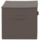 Storage Box 6 pcs Anthracite 55 x 35 x 32 cm Non-woven fabric 42024630