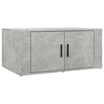 ZNTS Coffee Table Concrete Grey 80x50x36 cm Engineered Wood 816516