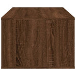 ZNTS Coffee Table Brown Oak 100x50.5x35 cm Engineered Wood 816543