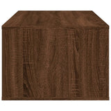 ZNTS Coffee Table Brown Oak 100x50.5x35 cm Engineered Wood 816543