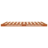 ZNTS Pallet Bed without Mattress Wax Brown 140x200 cm Solid Wood Pine 844455