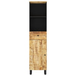 ZNTS Bathroom Cabinet 38x33x160 cm Solid Wood Mango 351998