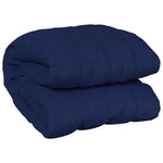 ZNTS Weighted Blanket Blue 220x240 cm King 11 kg Fabric 3154808