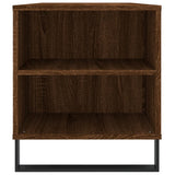 ZNTS Coffee Table Brown Oak 102x44.5x50 cm Engineered Wood 831011