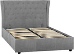 ZNTS Camden Plus 4'6" Storage Bed 200-203-084