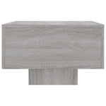 ZNTS Coffee Table Grey Sonoma 100x49.5x31 cm Engineered Wood 833894