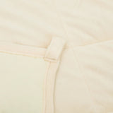 ZNTS Weighted Blanket Light Cream 200x225 cm 9 kg Fabric 350816