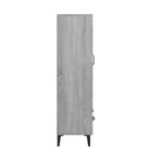 ZNTS Highboard Grey Sonoma 70x31x115 cm Engineered Wood 817481