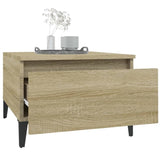 ZNTS Side Tables 2 pcs Sonoma Oak 50x46x35 cm Engineered Wood 819523