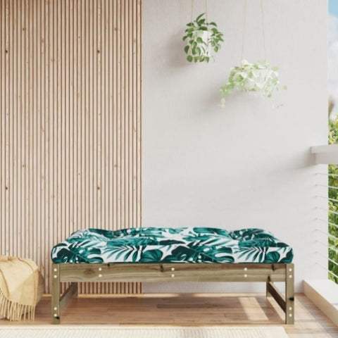 ZNTS Garden Footstool 120x80 cm Impregnated Wood Pine 825715