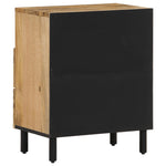 ZNTS Bedside Cabinet 50x33x60 cm Solid Wood Mango 356901